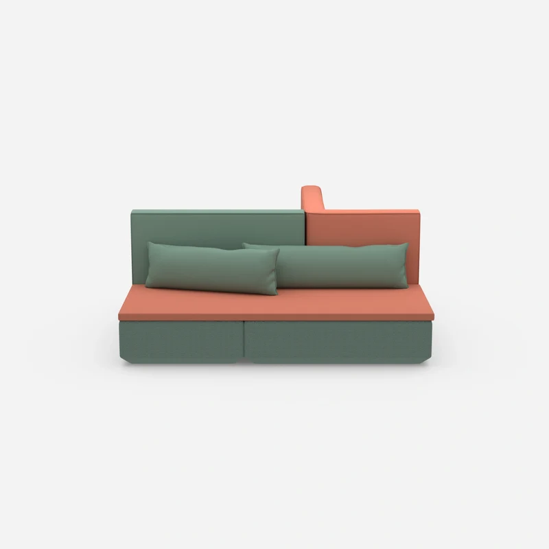 Kompaktes Schlafsofa