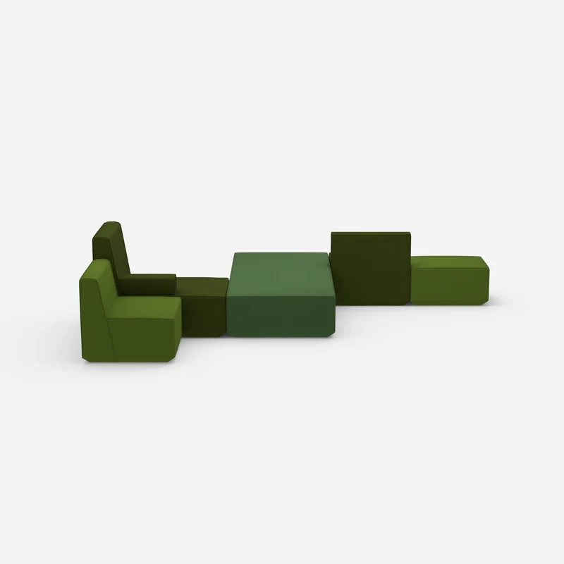 Schlafsofa bunt