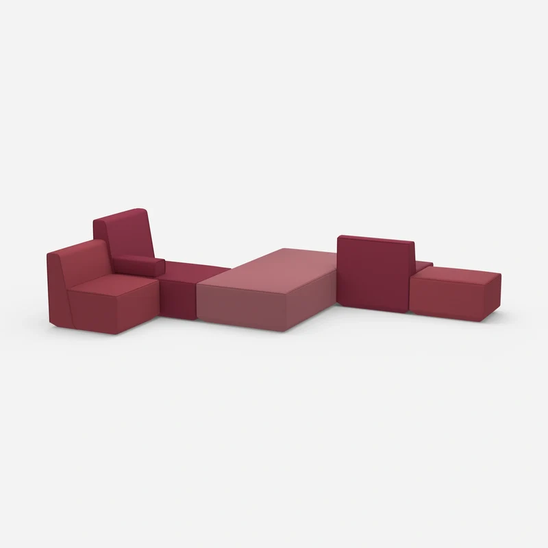 Schlafsofa bunt