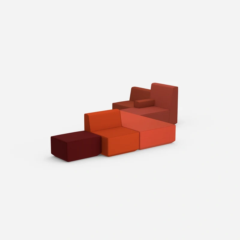 Schlafsofa bunt