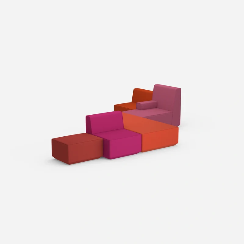 Schlafsofa bunt