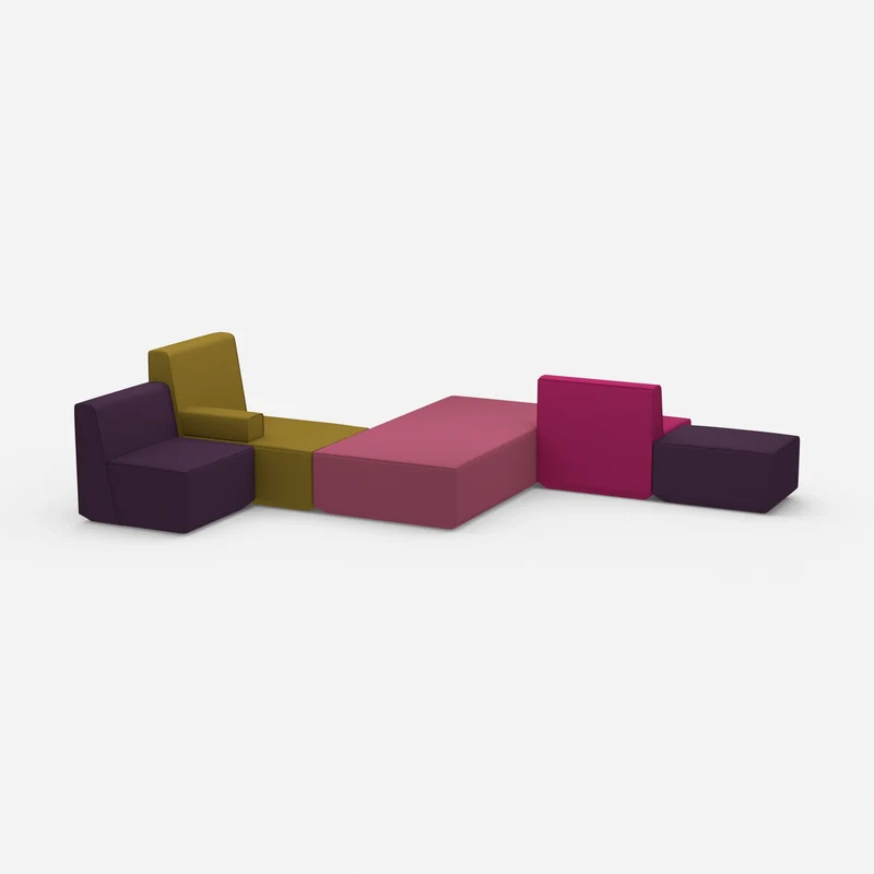 Schlafsofa bunt