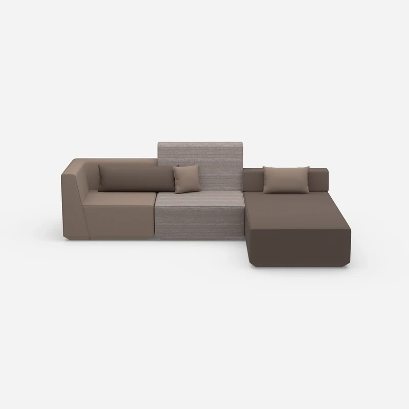 Couch mit Matratze