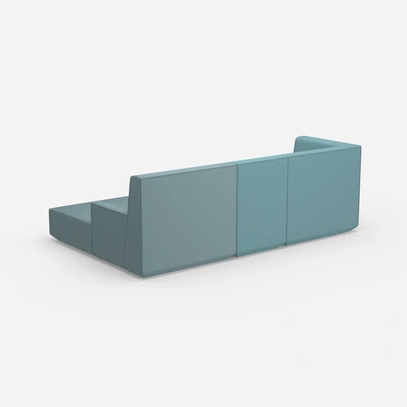 3 Personen Sofa mit Ottomane