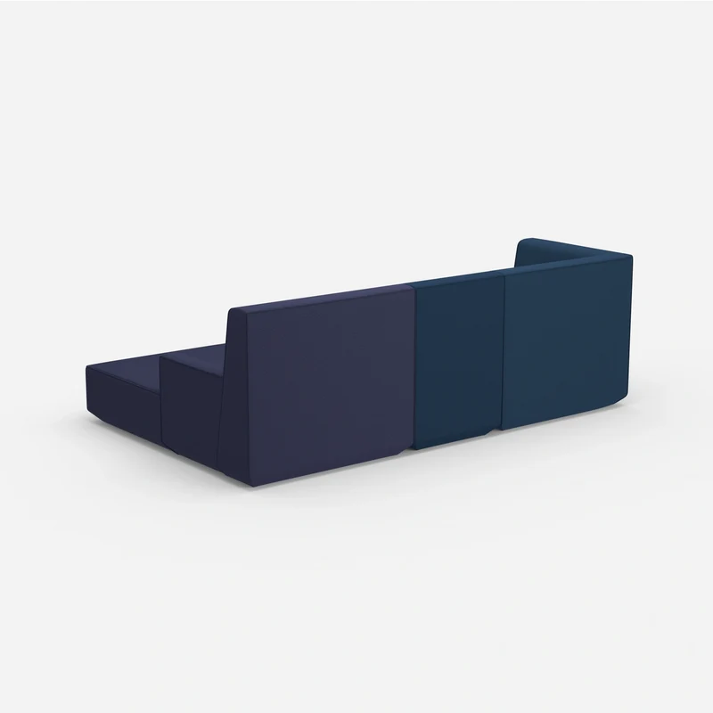 3 Personen Sofa mit Ottomane