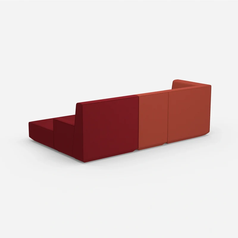 3 Personen Sofa mit Ottomane
