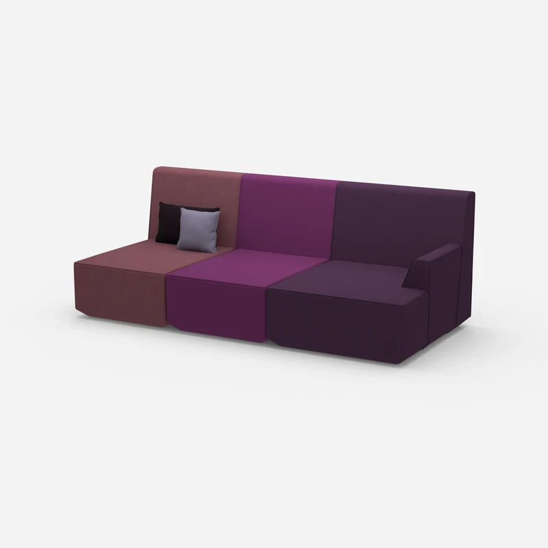 Sofa für 3 als Heimkino