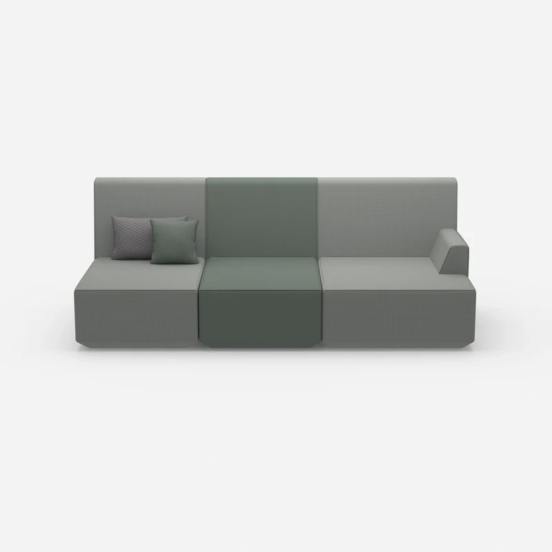 Sofa für 3 als Heimkino
