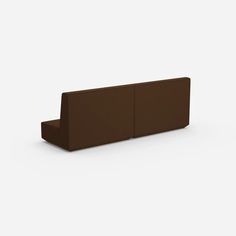 Sofa 3 Sitzer braun
