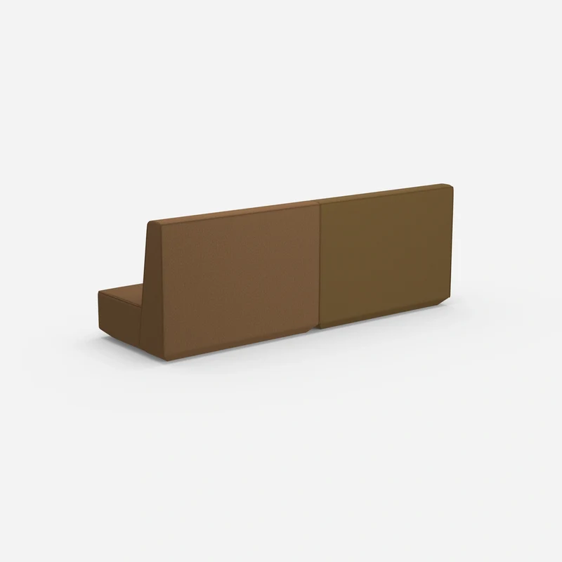 Sofa 3 Sitzer braun