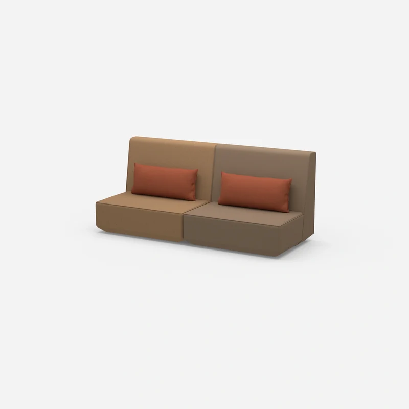 3 Personen Sofa braun