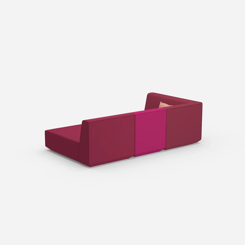 3 Sitzer Sofa modular mit Liegefunktion