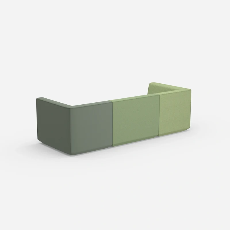 Sofa Dreisitzer grün