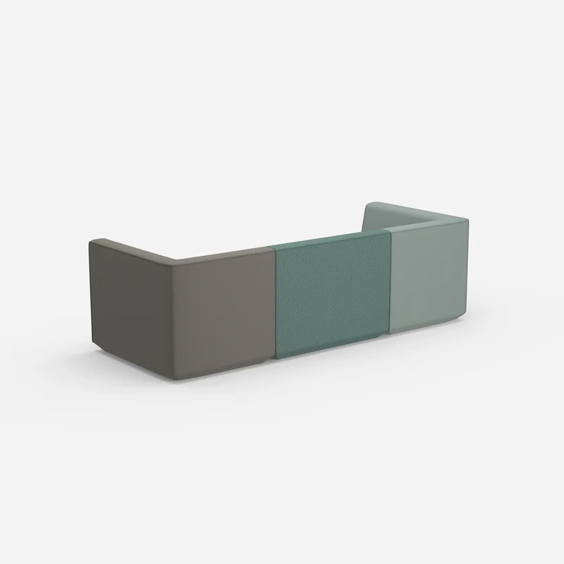 Sofa Dreisitzer grün