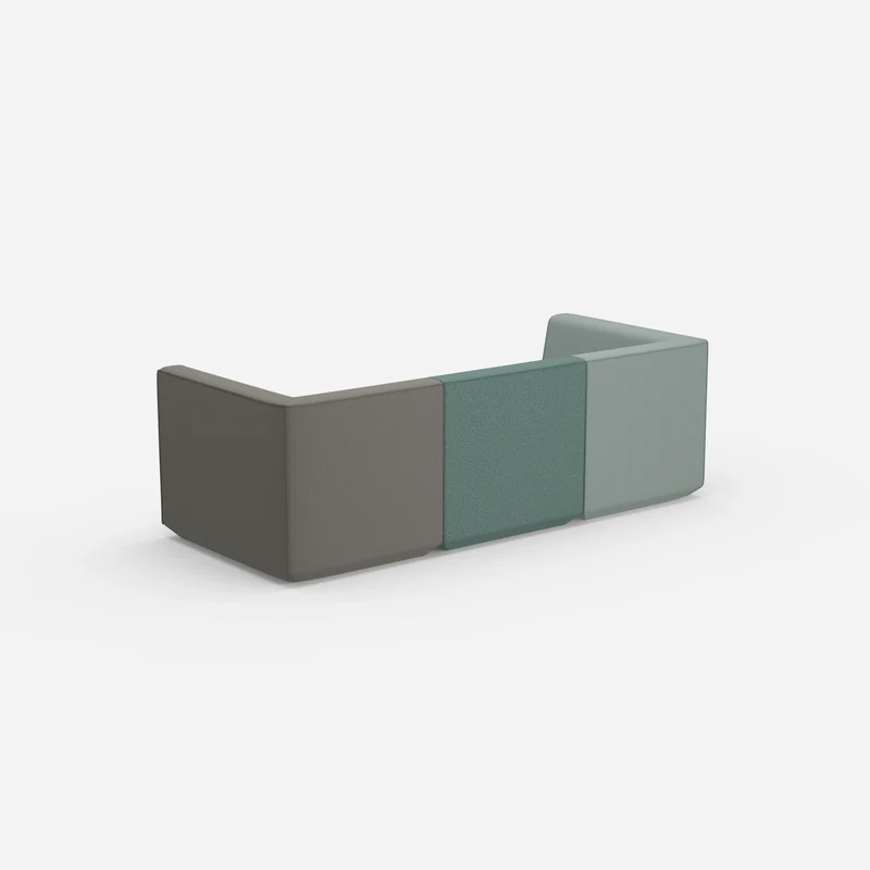 3er Sofa grün