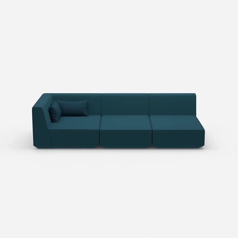 3er Sofa mit Liegefunktion 260 cm breit