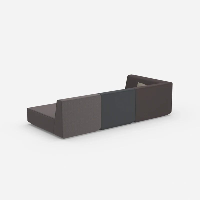 3er Sofa mit Liegefunktion 260 cm breit