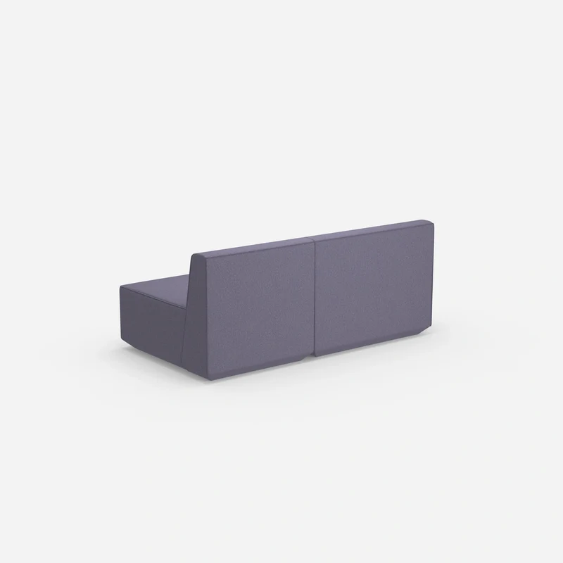 Modulares Sofa bunt 2 Personen