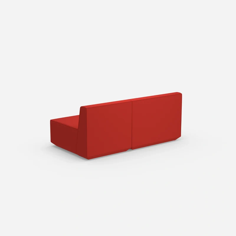 Modulares Sofa bunt 2 Personen