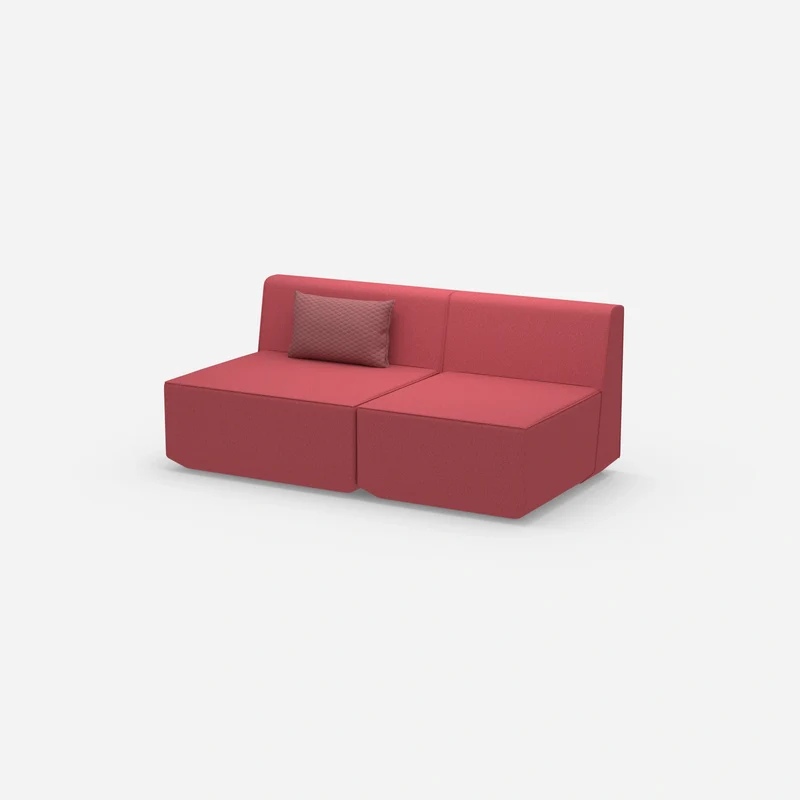 2 Sitzer rosa