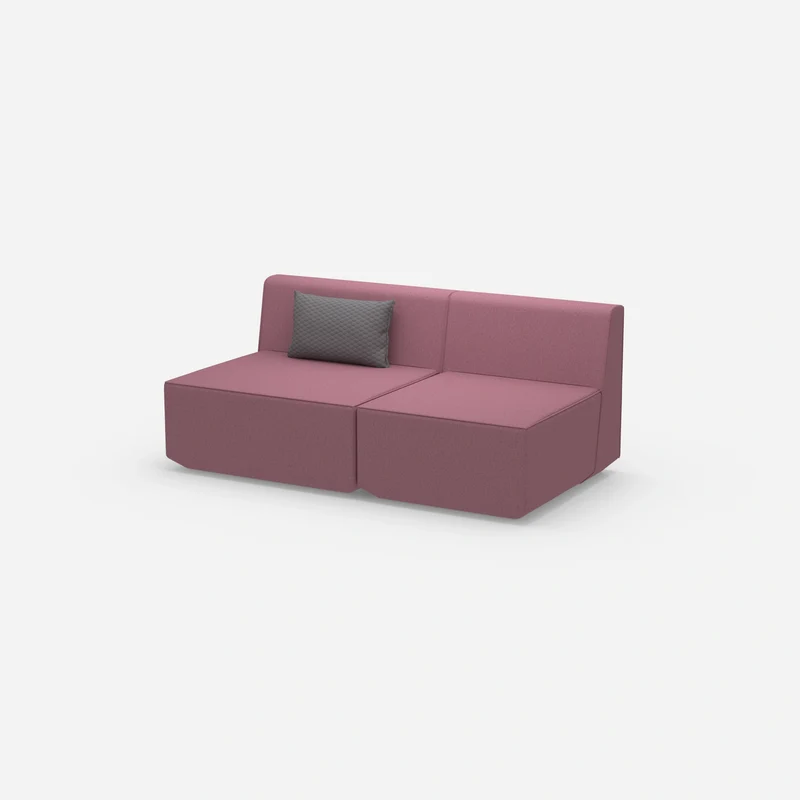 2 Sitzer rosa