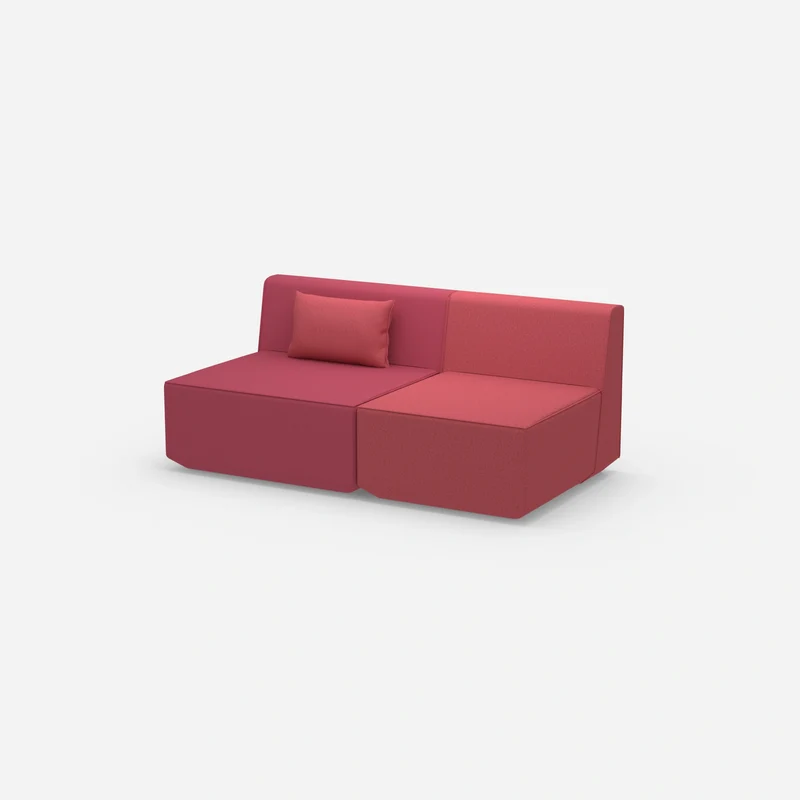 2 Sitzer rosa