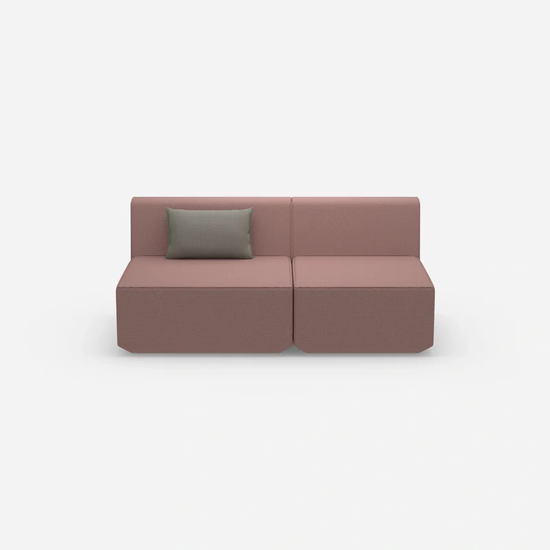 2 Sitzer rosa