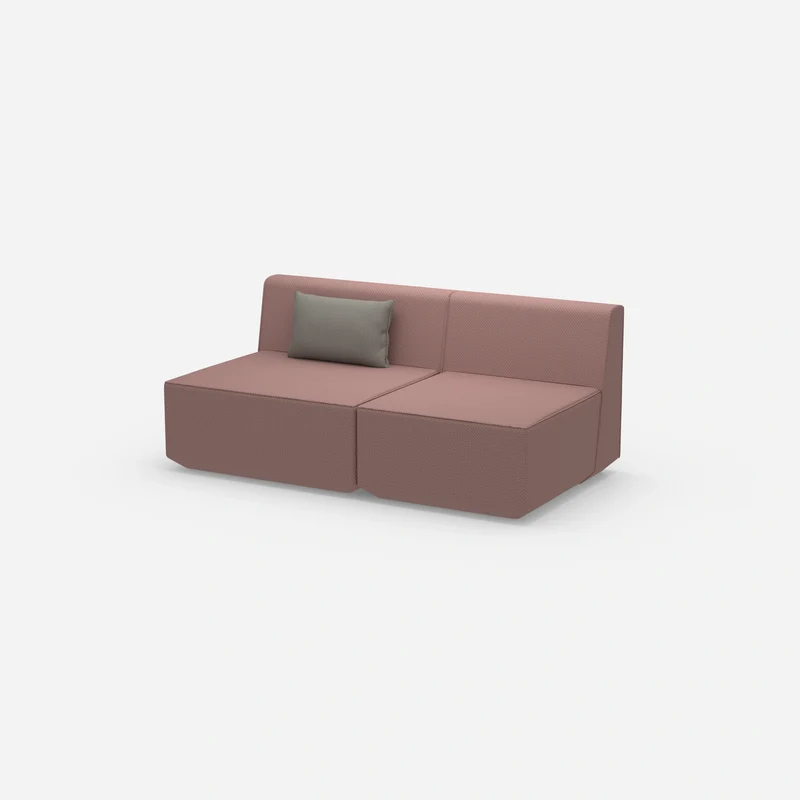 2 Sitzer rosa