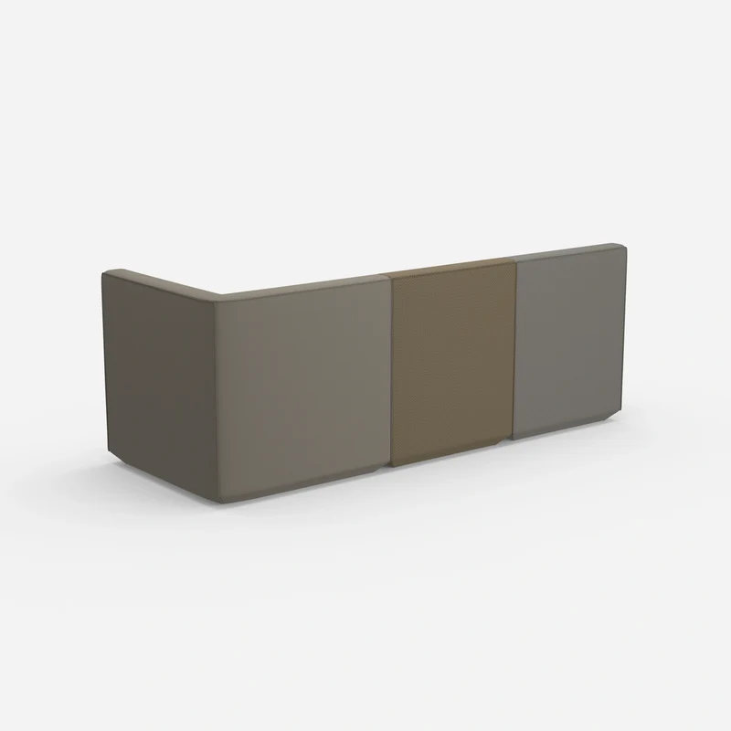 3 Sitzer Sofa hohe Rückenlehne