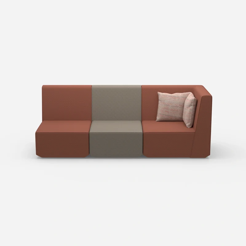 3 Sitzer Sofa hohe Rückenlehne