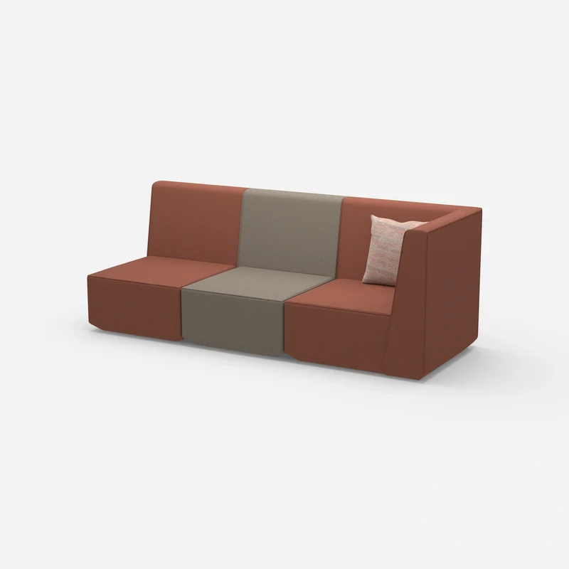 3 Sitzer Sofa hohe Rückenlehne