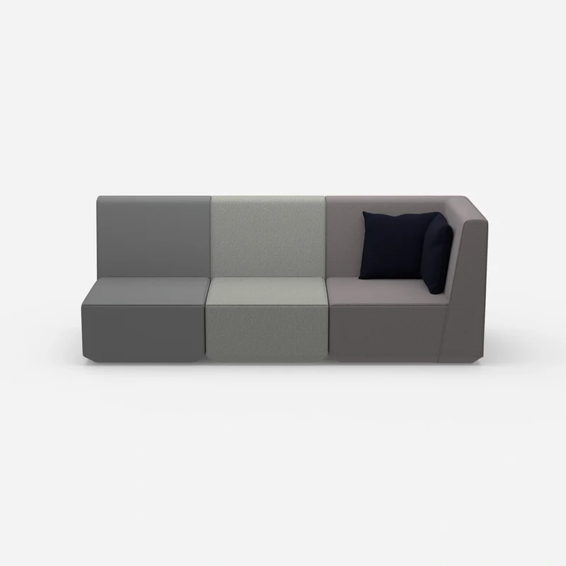 3 Sitzer Sofa hohe Rückenlehne