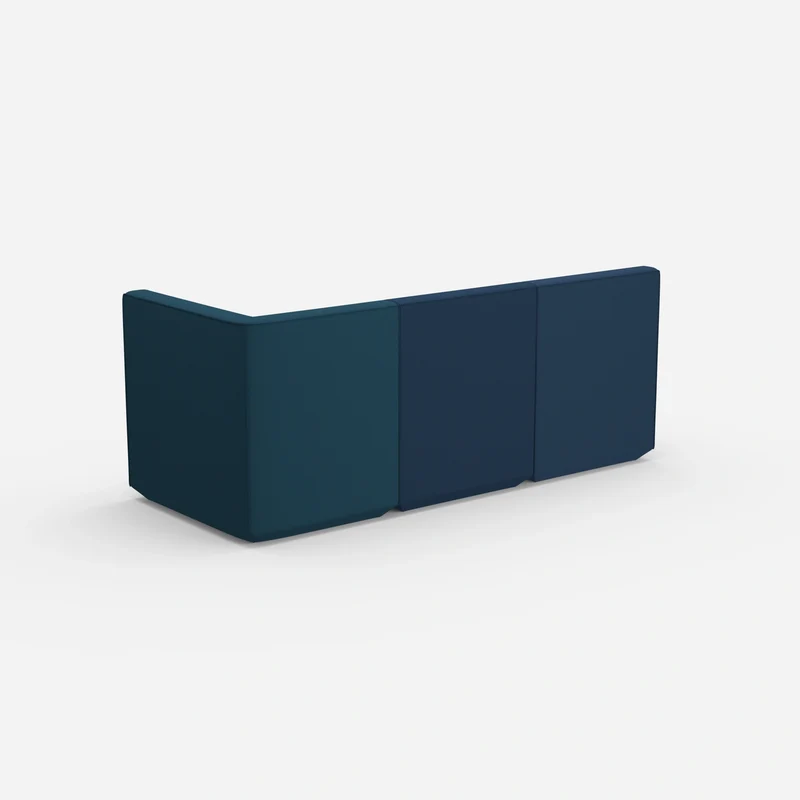 Sofa 3 Sitzer mit hoher Rückenlehne