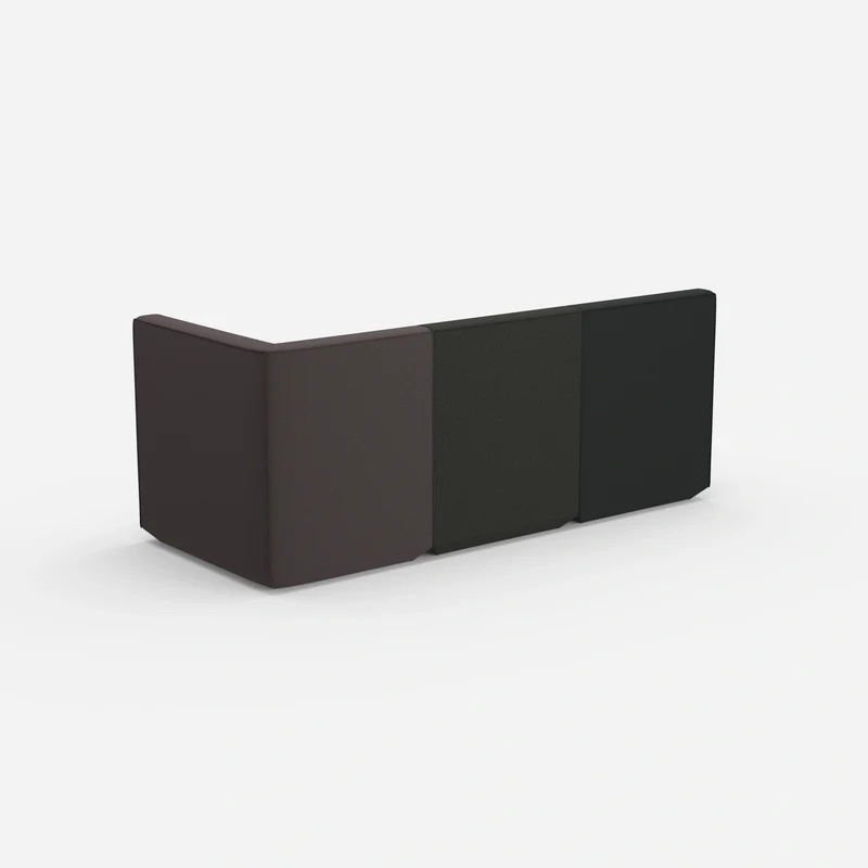 Sofa 3 Sitzer mit hoher Rückenlehne