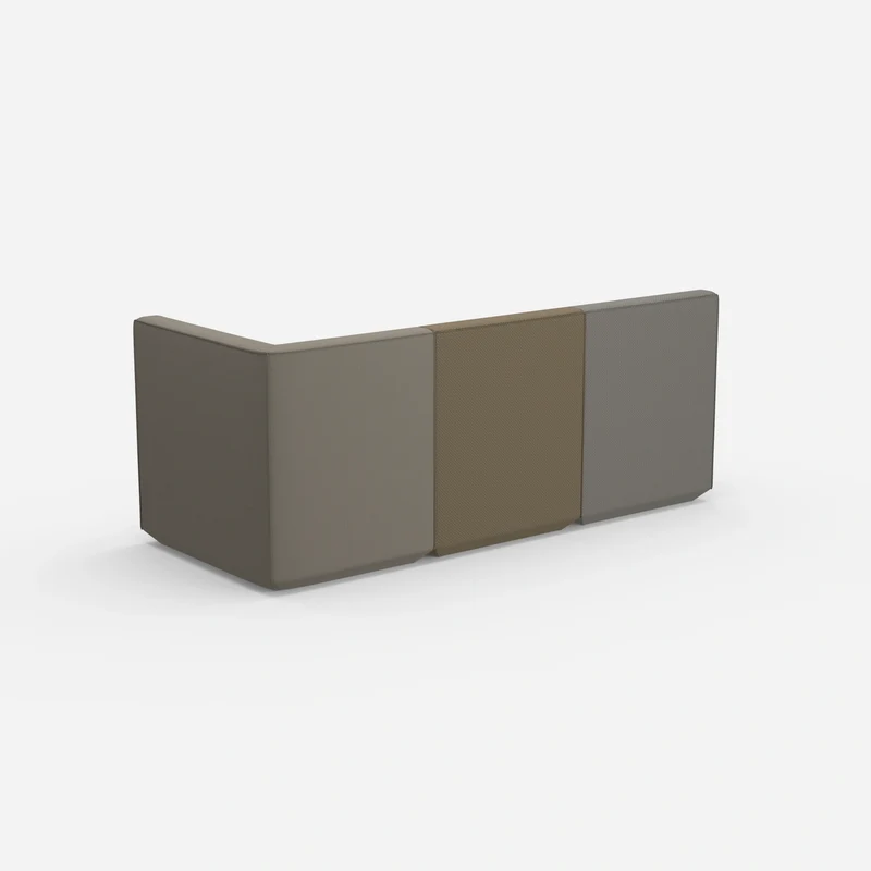 Sofa 3 Sitzer mit hoher Rückenlehne