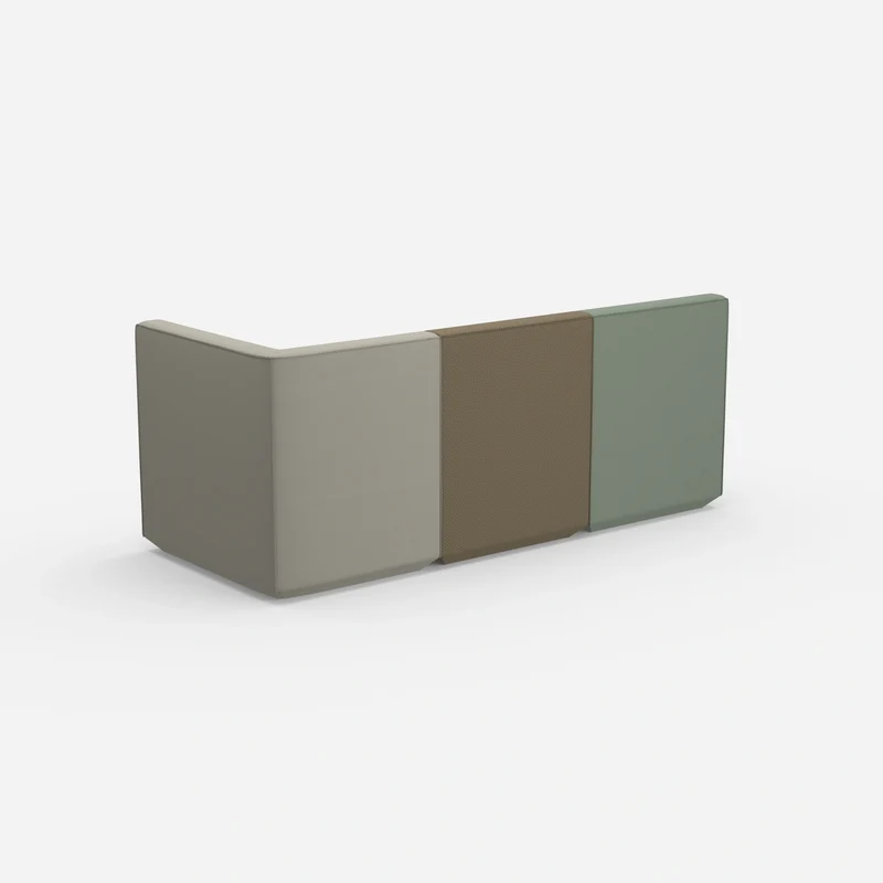 Sofa 3 Sitzer mit hoher Rückenlehne