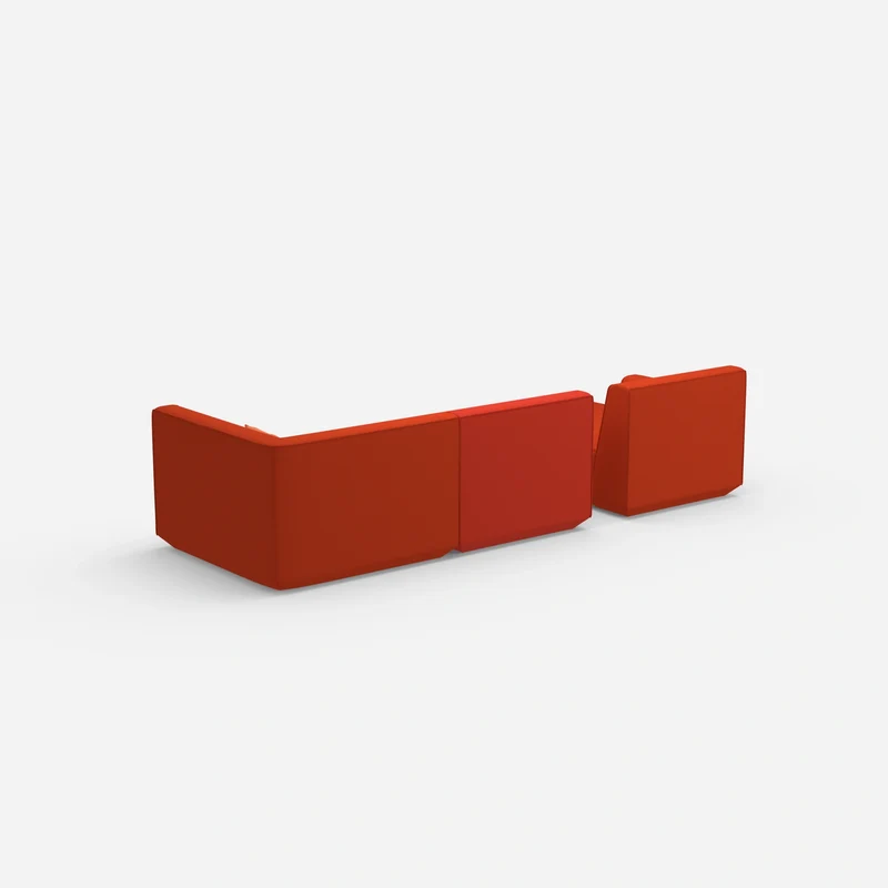 Couch 2 Sitzer mit Ottomane