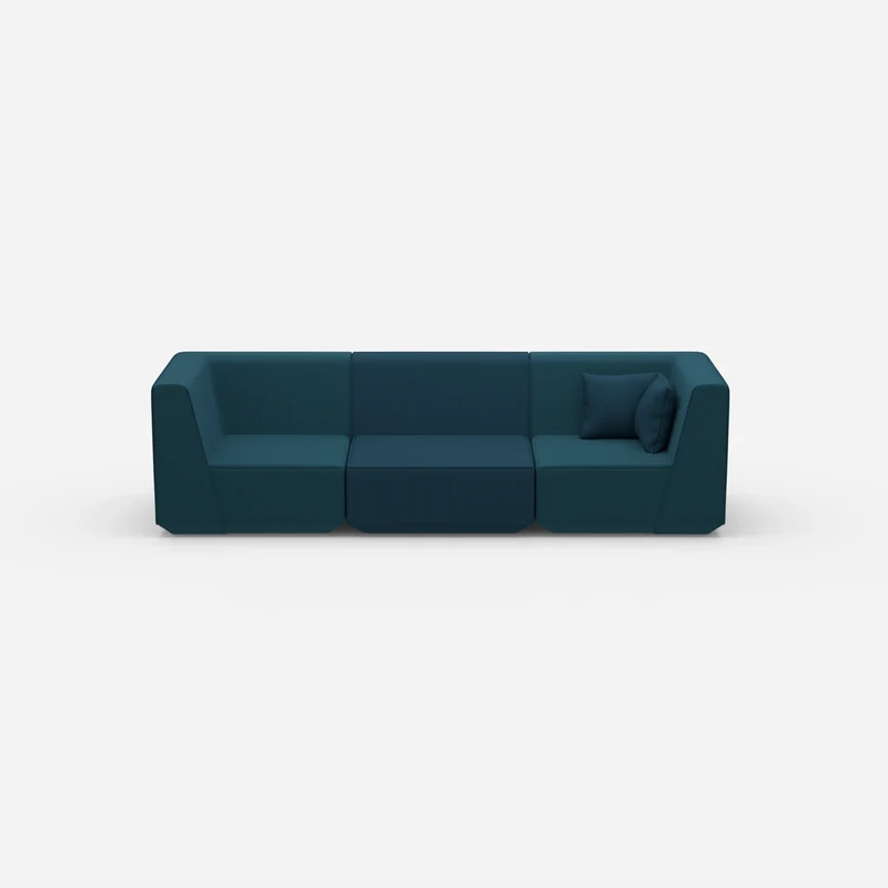 Modulares Sofa in Blau