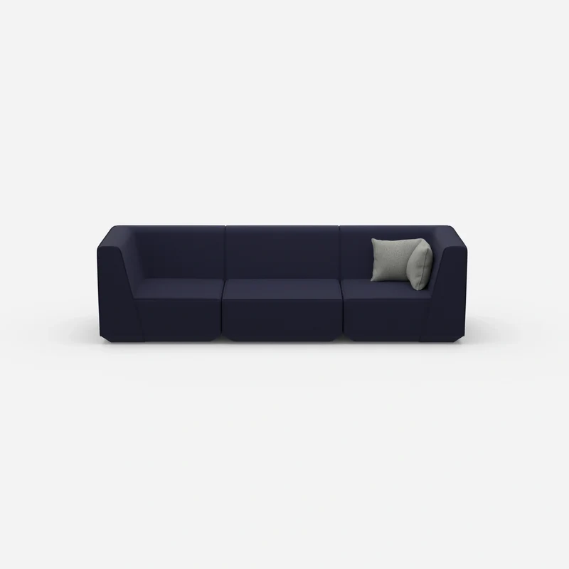 Modulares Sofa in Blau
