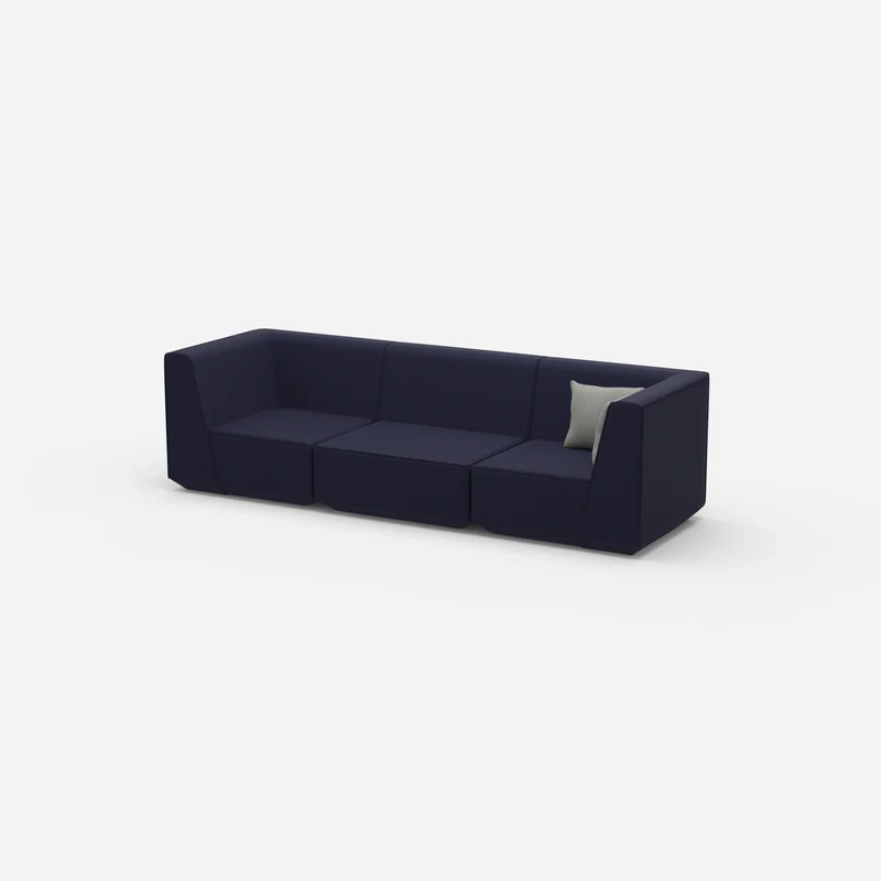 Modulares Sofa in Blau