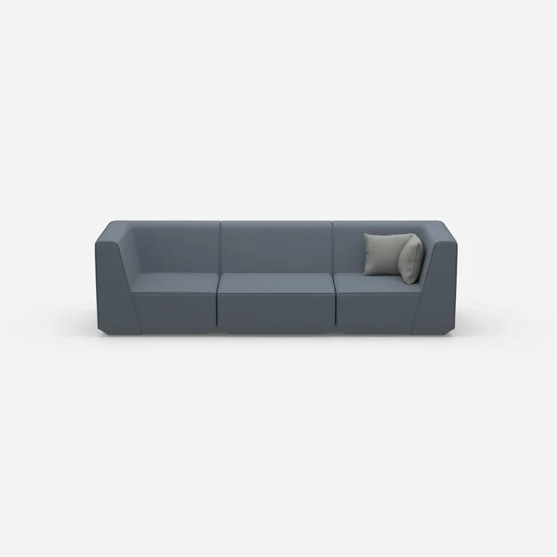 Modulares Sofa in Blau
