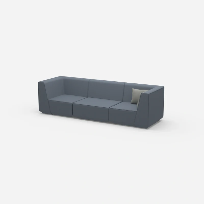Modulares Sofa in Blau
