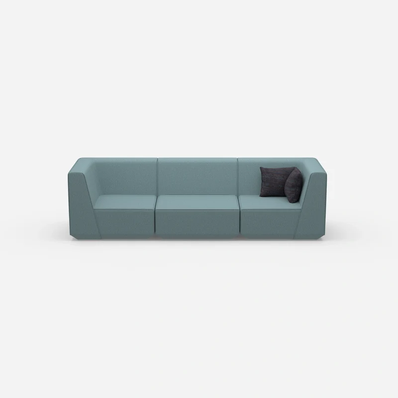 Modulares Sofa in Blau