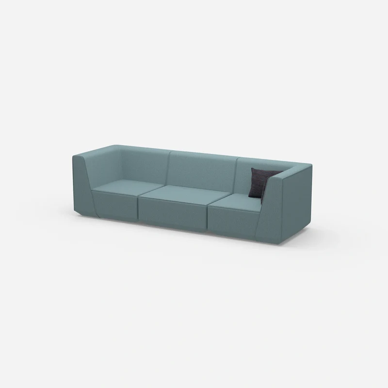 Modulares Sofa in Blau