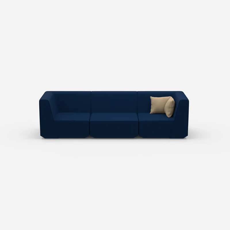 Modulares Sofa in Blau
