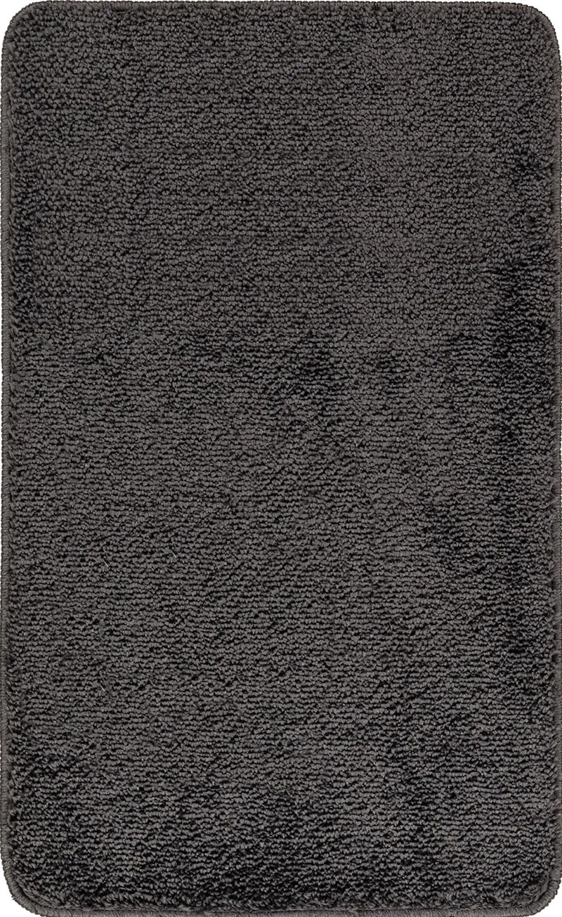 Tapis de Salle de Bain Lavable Antidérapant Gris Cocoa