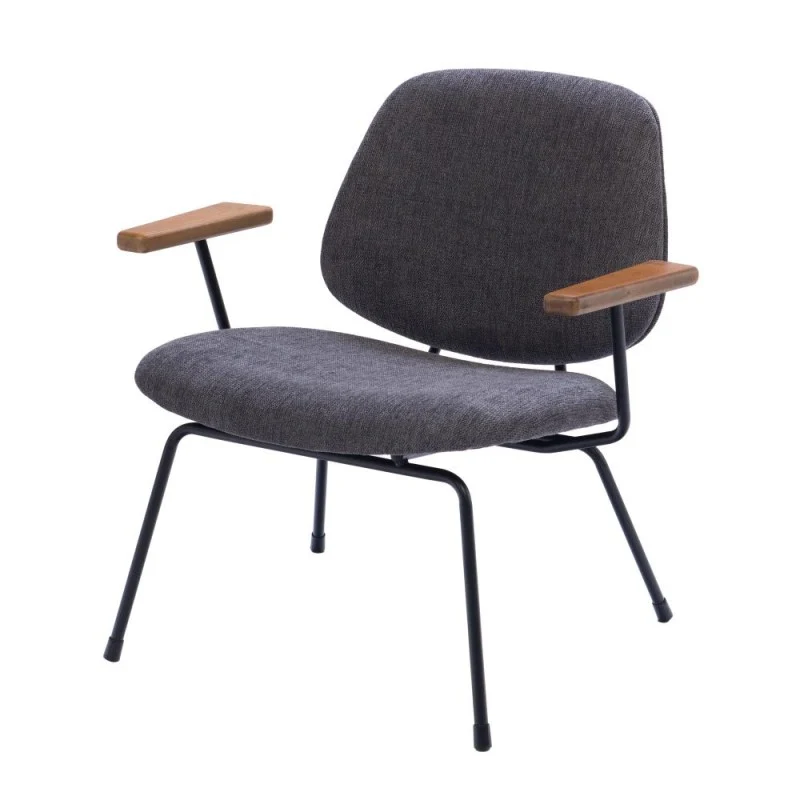 Fauteuil AMADEUS gris - ARNOLD