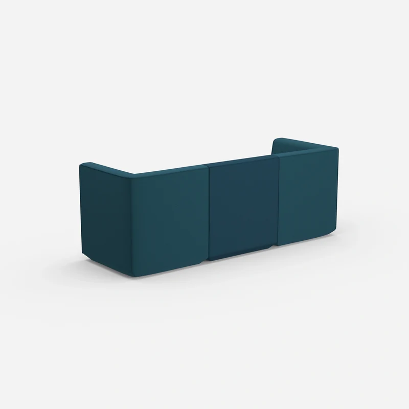 Sofa blau für 3 Personen