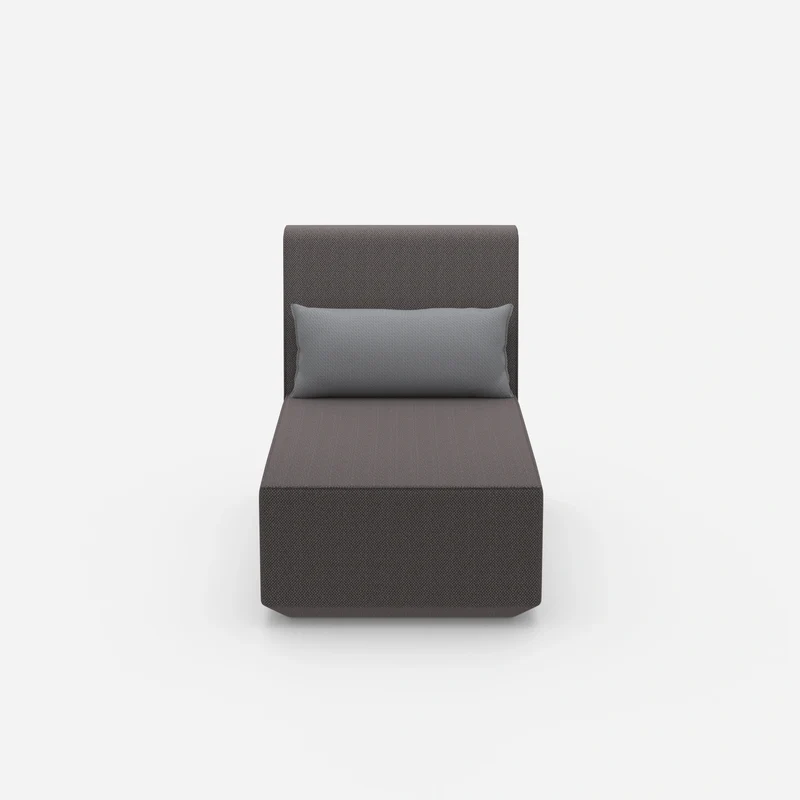 Moderner Longseat Sessel mit hoher Rückenlehne