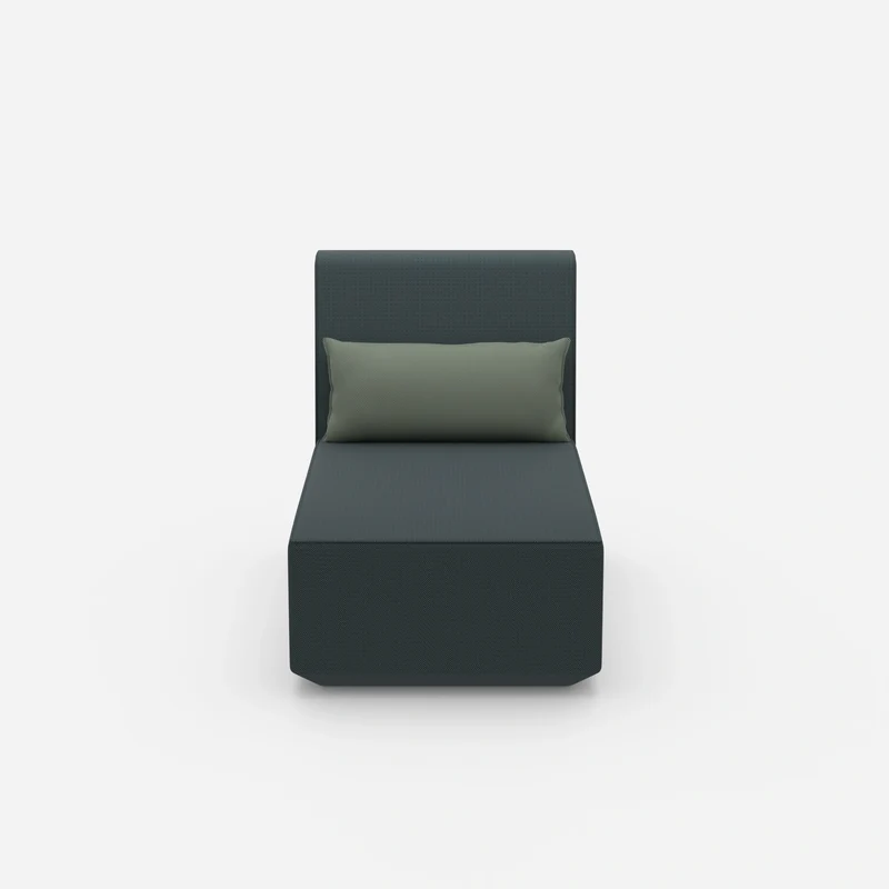 Moderner Longseat Sessel mit hoher Rückenlehne
